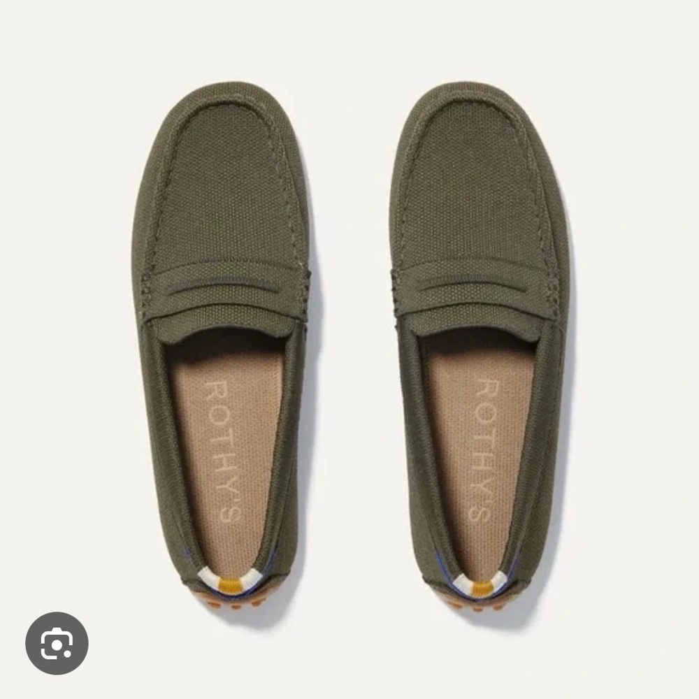 Rothy’s Driver Loafer in Cypress Green
